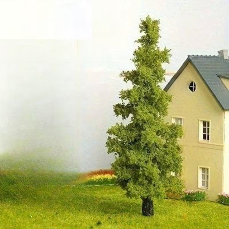 6  Inch Tall Tree green foliage Authentic design 1/pack
