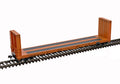 ATL20007097 HO 51'6" BULKHEAD FLAT CAR-CN (INT SERVICE)603405, orange/black