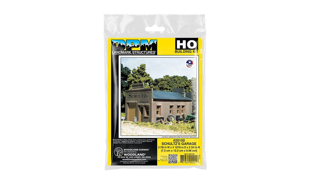 Schultz's Garage - HO Scale Kit  WS 20100