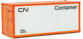 20' Smooth-Side Container - Ready to Run   HO Scale 1/pack