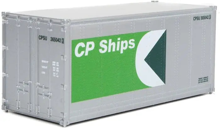 20' Smooth-Side Container - Ready to Run   HO Scale 1/pack