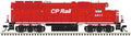 ATLAS GOLD GP-40 CP RAIL  W/ESU Sound W/ Ditch Lights
