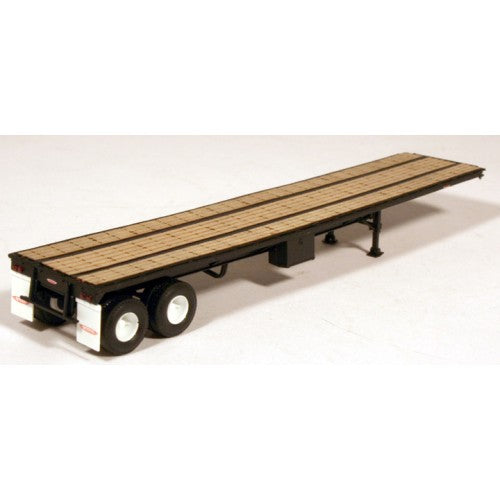 LONESTAR 40FT FRUEHAUF FLATBED KIT   HO SCALE
