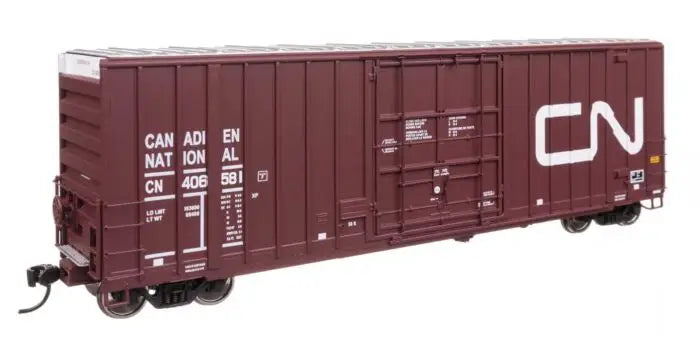 WalthersProto Part #101717 50' Gunderson Hi-Cube Paper Service Boxcar - Ready to Run -- Canadian National #406581