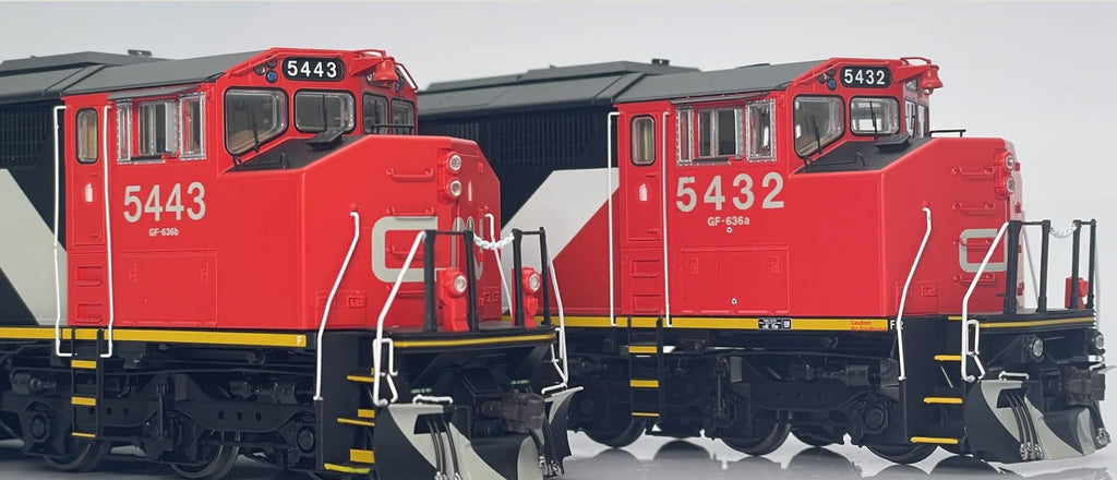 AURORA MINIATURES GM SD50F  DCC Sound   CN RAIL ONE STRIPE   HO Scale