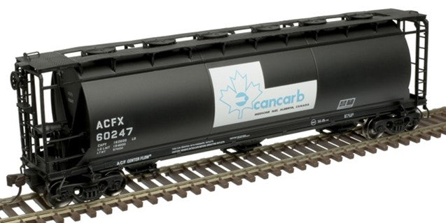 ATL20005776 HO 3 AND 6-BAY CYLINDRICAL HOPPER-CANCARB (ACFX) 60247,black,blue
