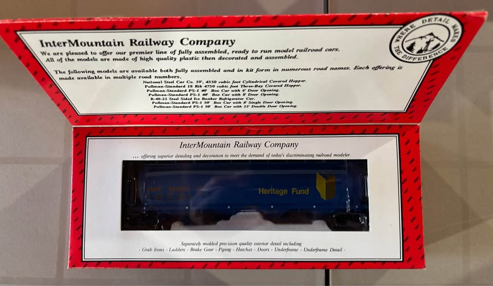 InterMountain HO scale Bottom Drop Hoppers