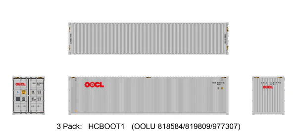 AURORA MINIATURE 40FT HIGH   OOCL      1/PACK