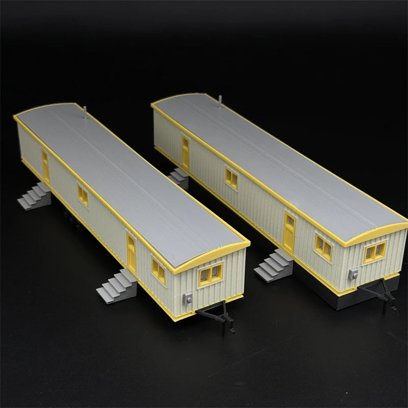 HO SCale Office Trailer kit