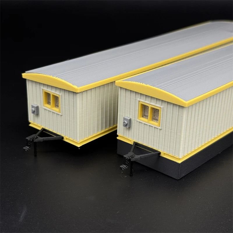HO SCale Office Trailer kit
