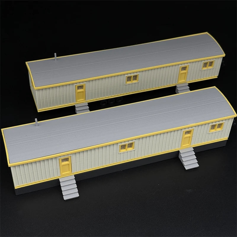 HO SCale Office Trailer kit