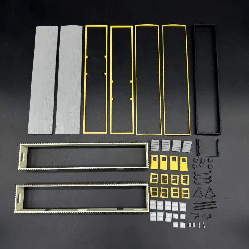 HO SCale Office Trailer kit
