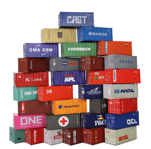 20 FT CONTAINERS 2/pack Assorted Company Names   Our Choice