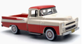 OXFORD Diecast 1: 87 Scale B-1B/Stepside/1957 D100 Vintage Pickup Truck Alloy Car Model Collection
