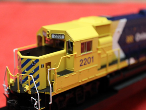 ATLAS Silver  ONTARIO NORTHLAND #2201   EMD GP40-2  DCC ready   HO Scale