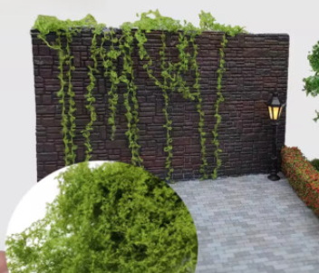 MODEL SCENERY VINE Material Very realistic see pics  2 colours to choose from