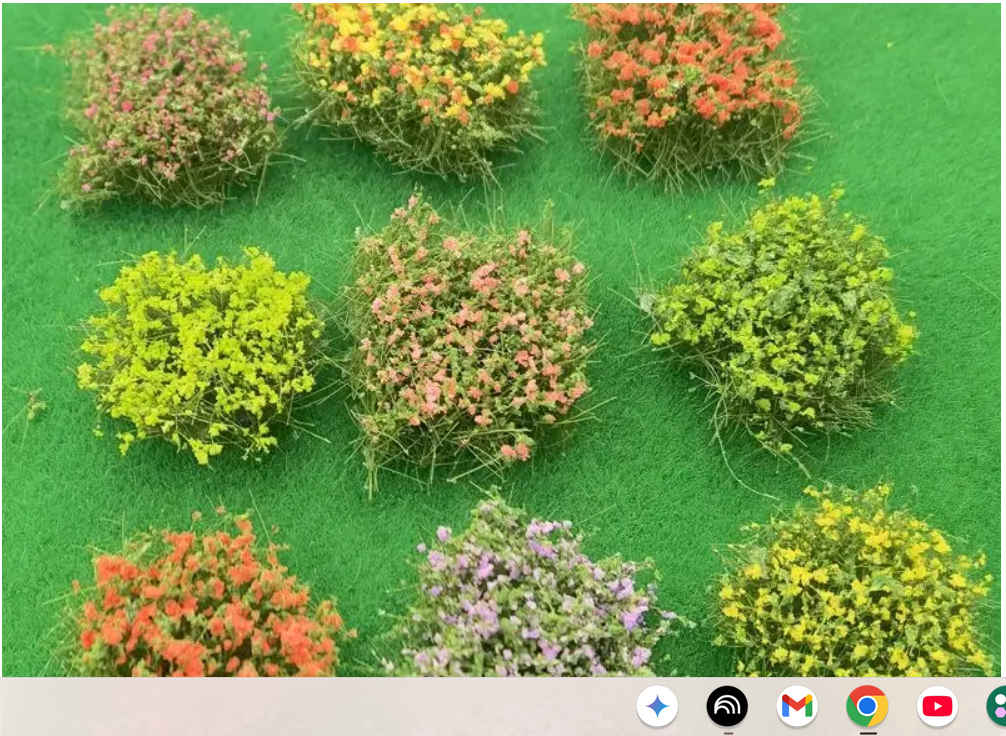 5 PIECE FLOWER / GRASS CLUSTER  MIXED ASSORTMENT