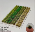 Small 8 MM Grass Tufts 4 shades of grass 120 PCS /pack