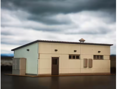 HO Scale EQUIPMENT SHED KIT  BUILDING