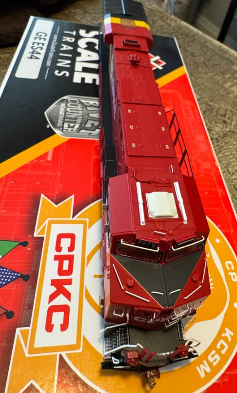 CPKC   GE ES44AC   CP#9375    DCC  W/SOUND  Scale Trains Rivet Counter #SXT39927