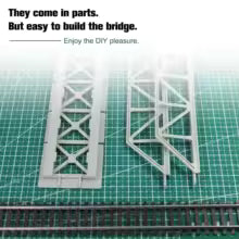 SINGLE TRACK TRUSS BRIDGE   HO SCALE
