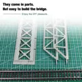 SINGLE TRACK TRUSS BRIDGE   HO SCALE