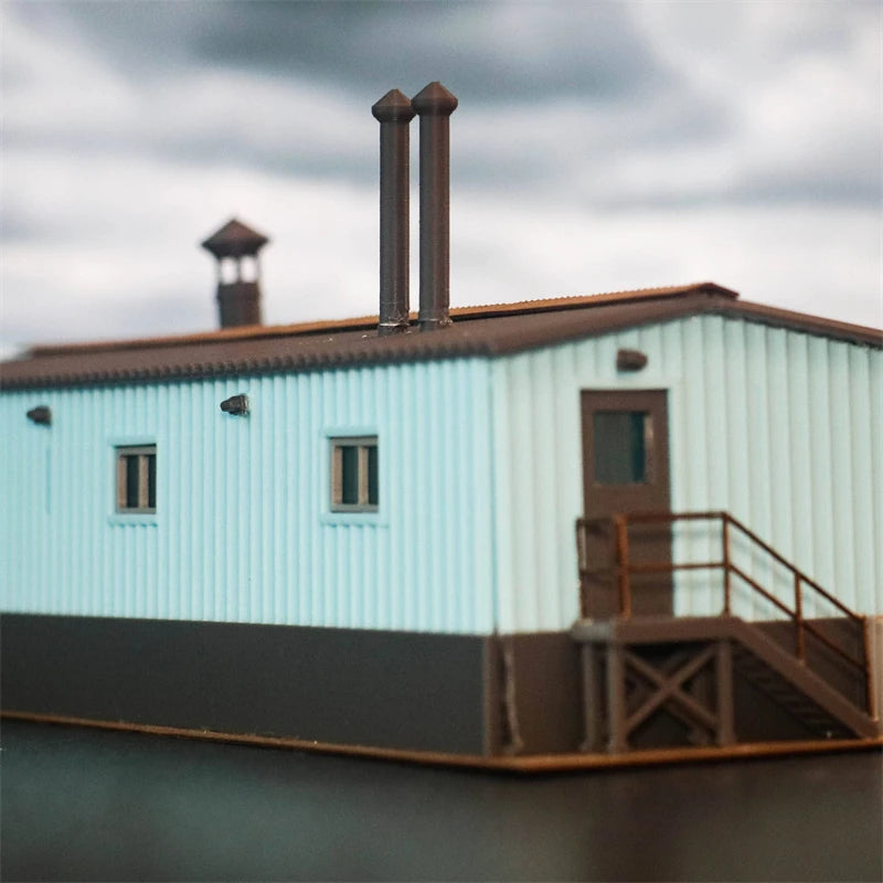 HO Scale Industrial Office  Great for a yard Office Railyard   or ??