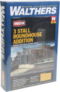Walthers Cornerstone Series Kit HO Scale Modern Roundhouse Add-On Stalls