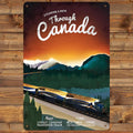 ROCKY MOUNTAINEER 8 X 12 TIN SIGN