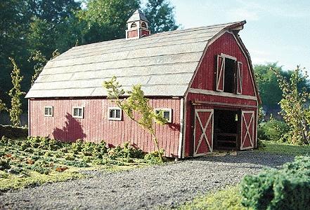 LASER - ART By BRANCHLINE TRAINS #650 BARN  Laser cut   HO scale