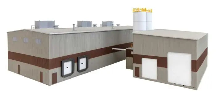 Walthers Cornerstone Part # 4166 Chocolate Factory -- Kit    HO