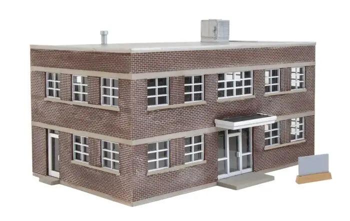 Walthers Cornerstone Part # 4166 Chocolate Factory -- Kit    HO