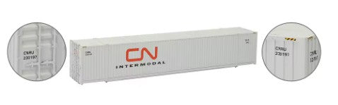 CN RAIL 53FT CONTAINER GRAY