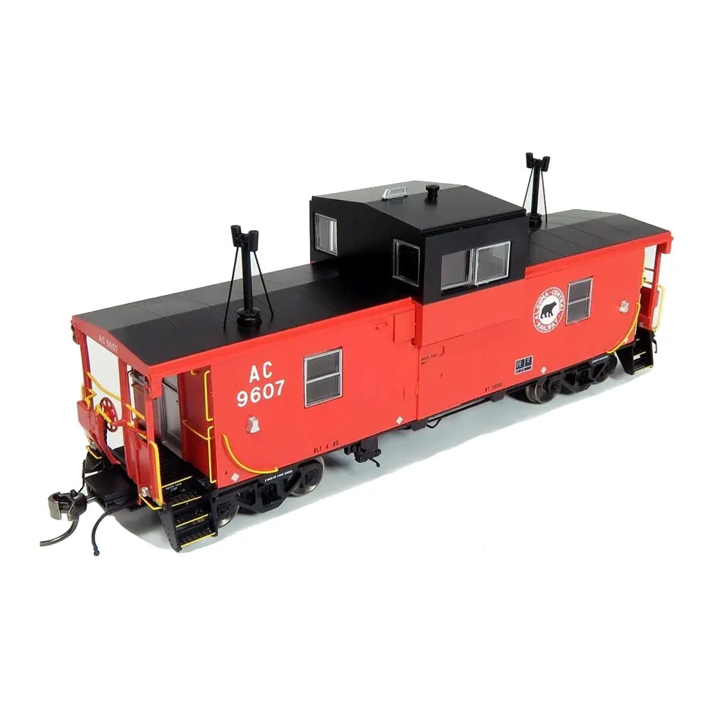 RAPIDO WIDE VISION ANGUS SHOP CABOOSE  ALGOMA CENTRAL HO SCALE