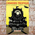 Canadian Pacific Railway Landscape Poster Theme Iron Sign Wall Art. 8x12"