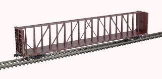 ATL20006491 HO 73' CENTER PARTITION CAR-CP(SOO)600394(BROWN/WHITE/RED)