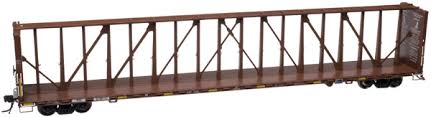 ATL20006491 HO 73' CENTER PARTITION CAR-CP(SOO)600394(BROWN/WHITE/RED)