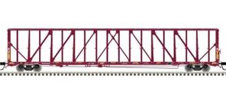 ATL20006491 HO 73' CENTER PARTITION CAR-CP(SOO)600394(BROWN/WHITE/RED)