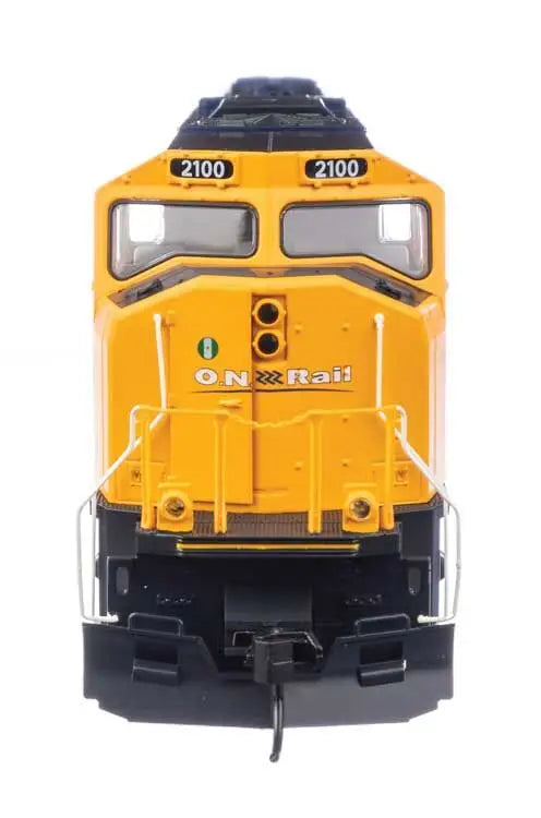 WALTHERS#21013   EMD SD75I -Sound & DCC -- Ontario Northland #2100 (blue, yellow, black)