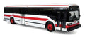 Iconic Replicas Part #870392 MCI Classic Transit Bus - Assembled -- Toronto Transit Commission TTC (white, red)
