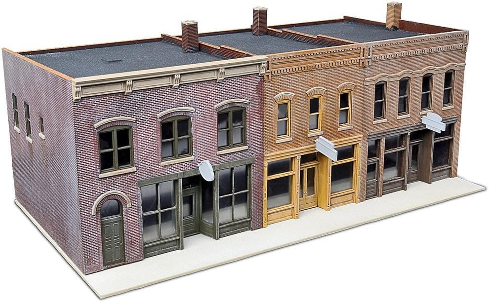 Cornerstone HO Scale Merchant Row IV Building Kit