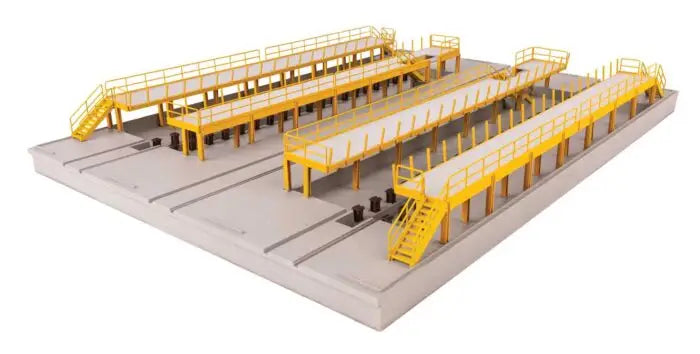 Walthers Cornerstone Part #3908 Modern Diesel Shop -- Kit    HO scale