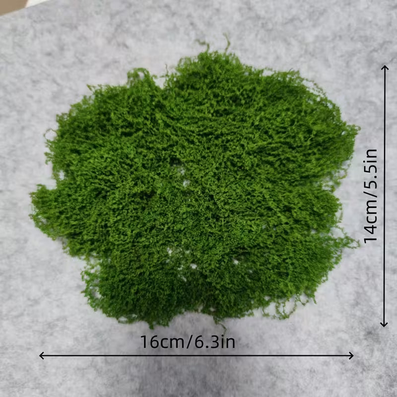 Moss Green,    Polyester So wont dry out on layouts