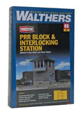 Walthers Cornerstone Part #2982  Railroad Block & Interlocking Station -- Kit - 2-7/16 x 3-1/8 x 4-7/8" 6.1 x 7.9 x 12.3cm