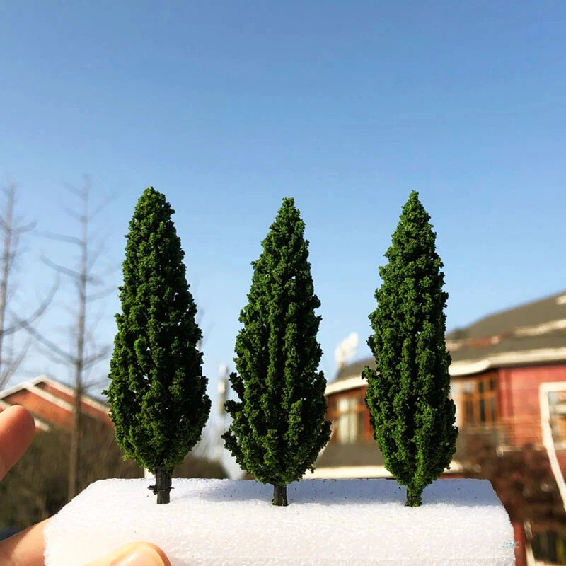 9.5CM Pine tree 3/Box Nice textured tree