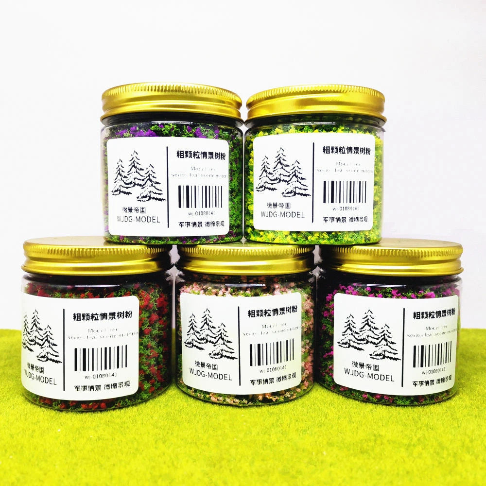 5 ASSORTED MIX COLOURS FLOWERING GROUND/TREE COVER 30GRAM CONTAINER