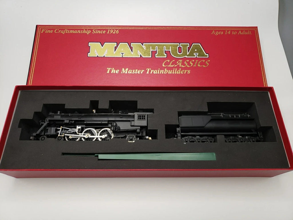 MANTUA Pacific 4-6-2 w/ Vandy tender UNDECORATED   HO Scale