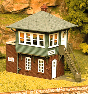 Atlas Model Railroad Co. Part #704 Signal Tower -- Kit - 2-5/8 x 3-1/8" 6.5 x 14cm