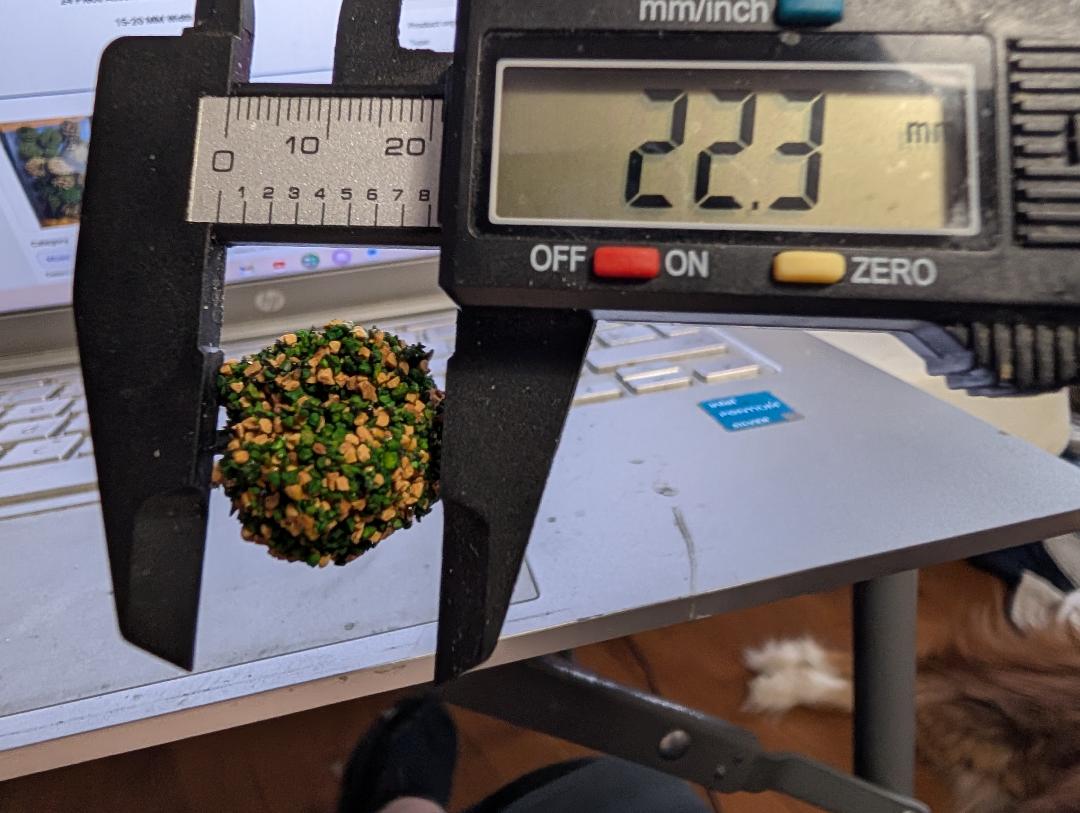 24  mixed Shrub/Bush assortment size varies  15mm -20mm wide