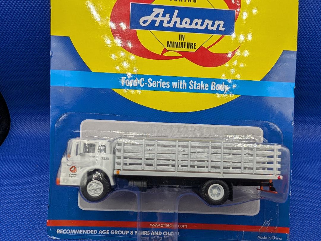 ATHEARN FORD C Series STAKE TRUCK HO SCALE  ONTARIO HYDRO